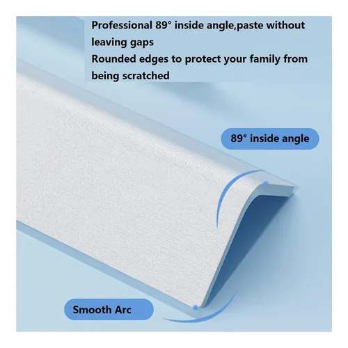 Protector De Esquina De La Pared Apoctsddo, 2 Pcs Authesives