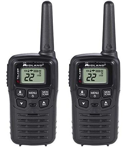 Midland 22 canal/20 mile Two Way Radio Con 38 ctcss & ; W/x 