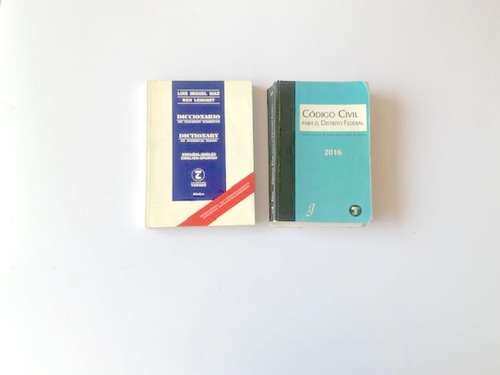 Libros: Diccionario De Términos Jurídicos Y Código Civil