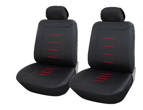 Cubre Asiento Simil Cuero Funda Asiento Auto Negro Pick Up