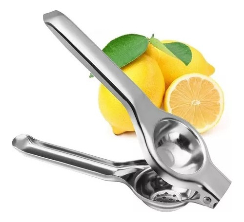 Exprimidor Limon Lima Citricos Manual Metal Acero Inoxidable