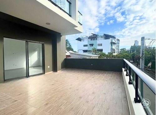 Moderno Apartamento Con Terraza Privada En El Mirador Sur