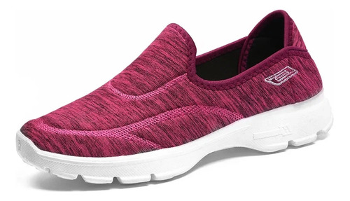 Zapatillas Planas Informales Sin Cordones For Mujer