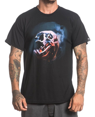 Camiseta Sullen Iron Skull Preta