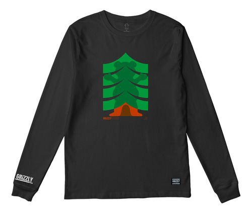 Camiseta Grizzly Stronger Branches Long Sleeve
