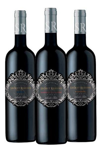 Vino Santa Rita Secret Reserve  750cc (3 Unidades )-super