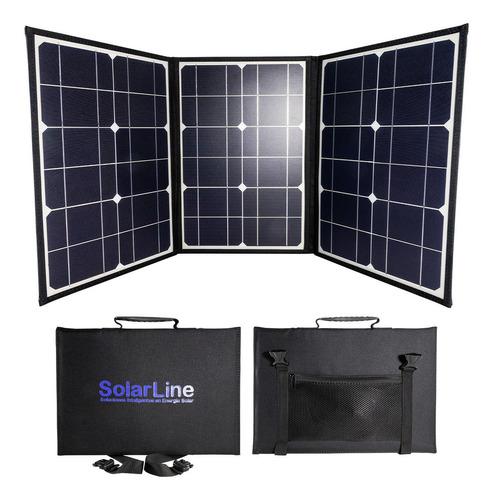 Panel Solar Plegable Flexible Bolso 52wp P/regalo Empresario