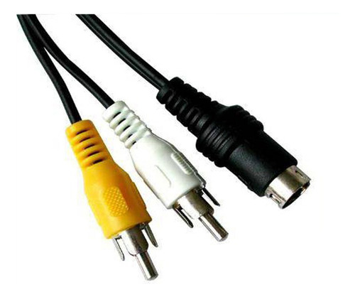 Cable Av Audio Video 16-bit 3 Pines Consola