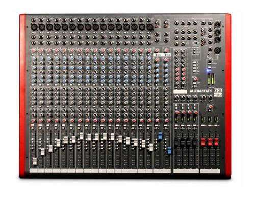 Allen And Heath Zed420 Mixer 16 Canales Mono 2 Stereo 4grupo