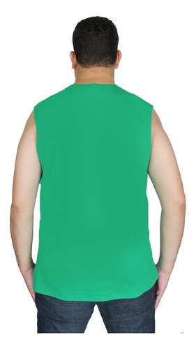 Imagem 3 de 4 de Kit 2 Regata Machão Plus Size Grande Camiseta Extr Masculina