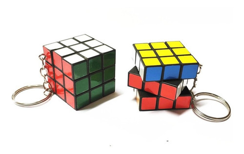 1800 Chaveiro Mini Cubo Magico 3cm P/ Lembrancinha Atacado