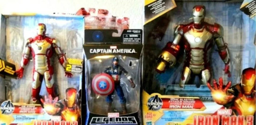 Marvel Avengers Iron Man Blasting Repulsor Atack N.u.e.v.o. (Usado)