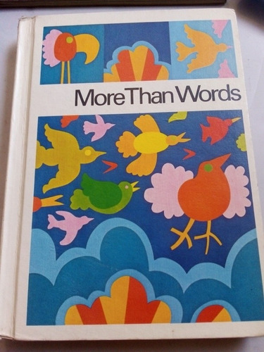Libro Antiguo 1975 More Than Words Clark Idioma Inglés