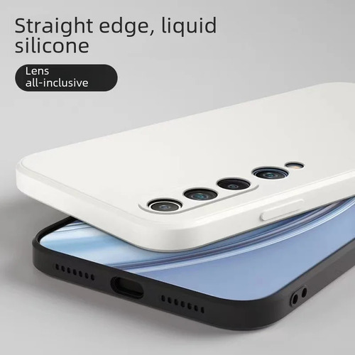 Funda De Teléfono De Silicona Líquida Xiaomi 12s, Color Azul Zafiro