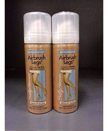 Sally Hansen, Airbrush Legs, Medium Glow, 1.5 Oz (2 Pack)