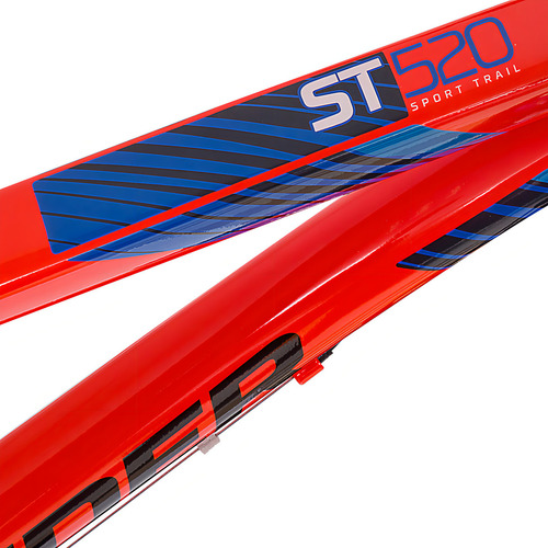 Bicicleta De Montaña St 520 27.5 8sp Naranja Rockrider Tamaño Del Cuadro M