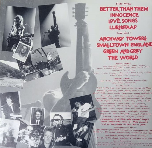 Vinil Lp New Model Army Raw Melody Men Impor Vivo Duplo Ing (Usado)