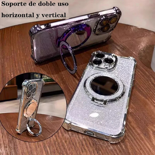 Funda Para Tecno Spark 20/20c/spark Go 2024 Rudo Uso Mujer Magnética