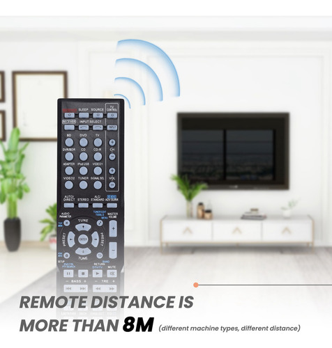 Js Pro Axd7622 Reemplace El Control Remoto Para El Receptor