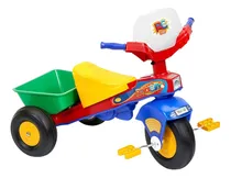 Comprar Triciclo Infantil Reforzado Rondicity Con Canasto Y Parabris Color Rojo