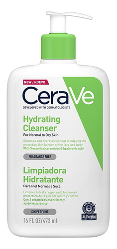 Limpiadora Hidratante Rostro Y Cuerpo Cerave 473ml