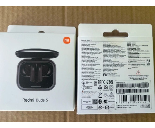 Redmi Buds 5 Edición Global, Usb Tipo C