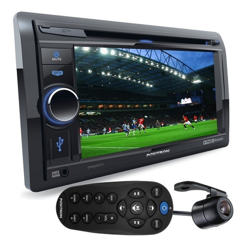 Dvd Positron Sp8650 Dtv + Camera De Ré Tv Digital Bluetooth