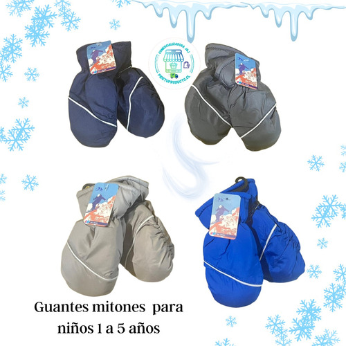 Guantes Mitones Para Niños