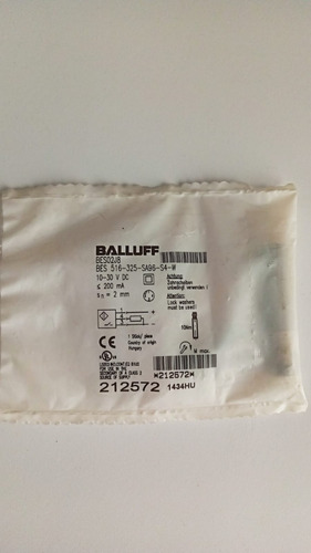 Sensor Inductivo Balluff Bes02j8