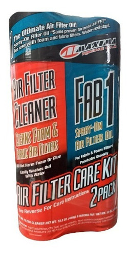 Air Filter Cleaner Maxima Kit Mantenimiento Filtro De Aire