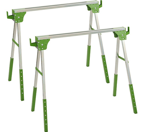 2 Burros/mesa De Trabajo Multiusos Carga 600kg Stanew Sh001