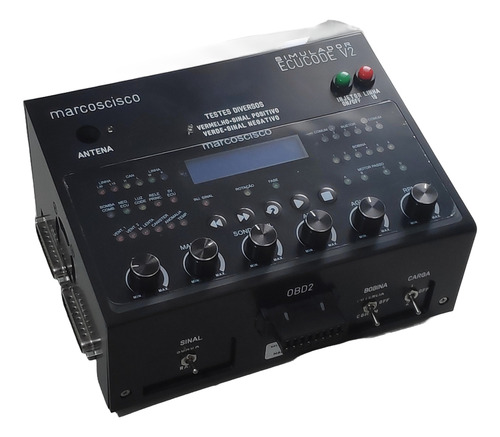 Simulador De Central Ecucode V2 Ecu Injetor Sinal Modulo Uce
