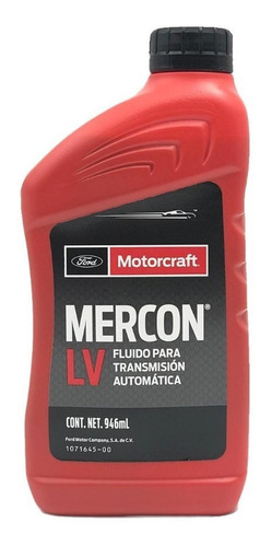 Aceite Transmisión Automática Mercon Lv Motorcraft 9 Piezas