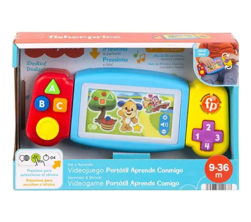 Fisher-price Juguete Para Bebés Videojuego Portátil Aprende