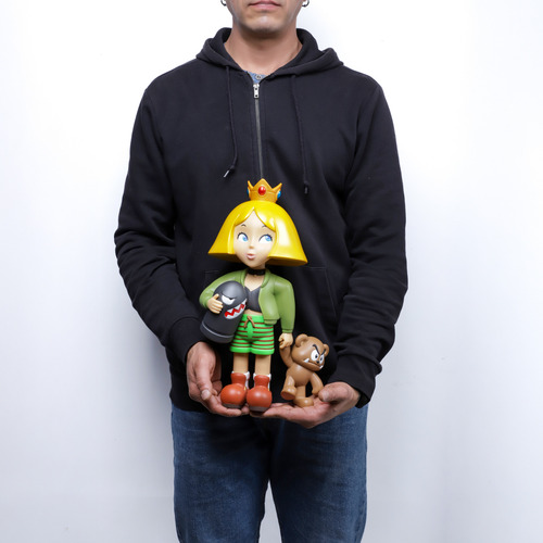Figura Coleccionable Super Professional Mario Princess Peach