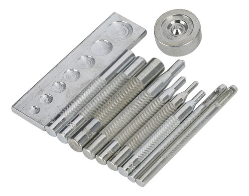 Xiaery Kit Punch Snap, Broche A Presión, Remache De Cuero,