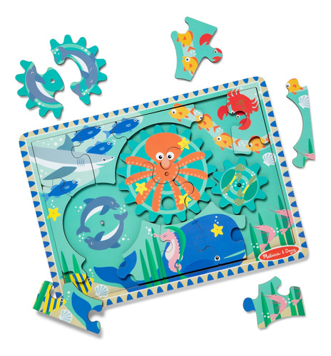 Rompecabezas Melissa & Doug De Madera Con Diseño De Océano