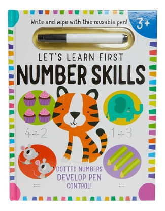 Libro Let's Learn: First Number Skills (write And Wipe) -...