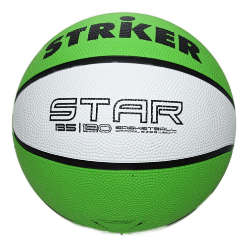 Pelota Basquet Striker Star N 7 Bicolor Profesional