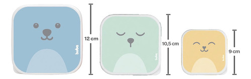 Potinhos Para Lanche Infantil Kit Com 6 Unidades Potes Buba