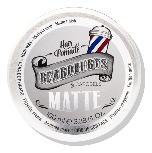Cera Fijación Media Matte Beardburys