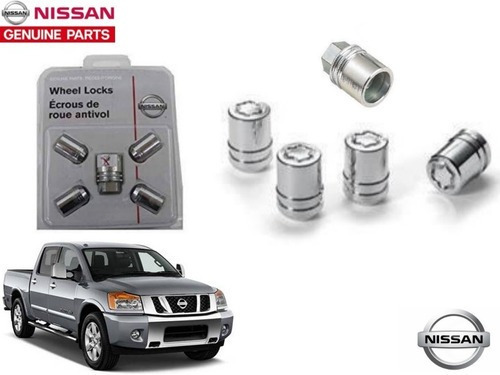 Set Birlos De Seguridad Nissan Titan 2009 Original