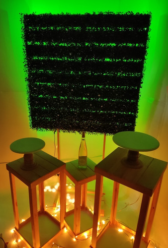 Imagen 4 de 5 de Hermoso Mobiliario Cuadrado Para Fiestas
