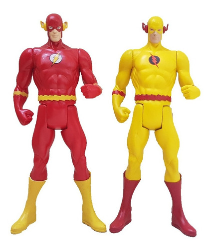 Figura Pack/2 Flash Reverse Dc Super Heroes 19 Cm
