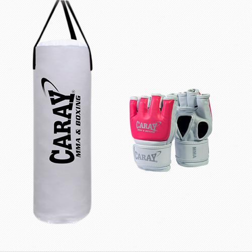 Kit Sexy Saco De Boxeo Profesional + Guantes De Mma Pro 1