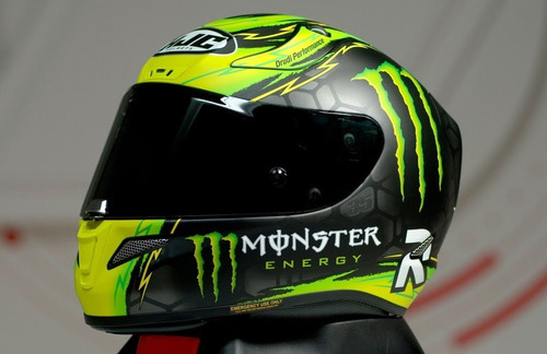 Casco Hjc Pista Crutchlow Europa Visor Nuevo Small Moto Agv