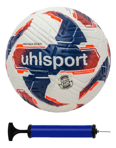 Bola Society Uhlsport Aerotrack Low Kick + Bomba De Ar