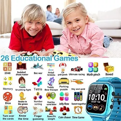  PROGRACE Reloj inteligente para niñas de 6 a 12 años, reloj  digital para niñas de 8 a 10 años de edad, reloj digital para niñas de 8 a  10 años, reloj