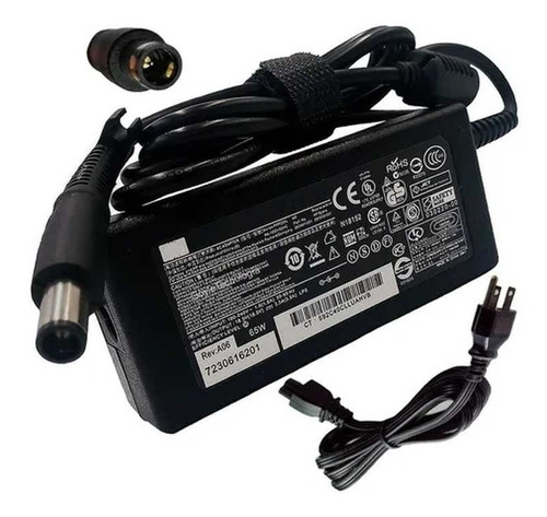 Cargador Hp Pin Central Compatible Con Dv4 Dv5 Dv6 18.5v 3.5