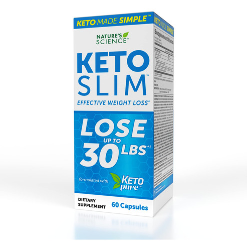 Nature's Science Keto Slim, 60 Unidades